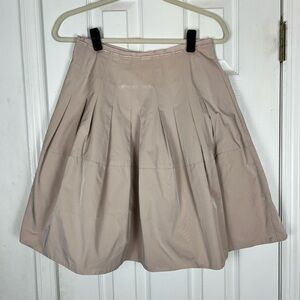 BCBGMaxAzria Pleated A-Line Puff Skirt